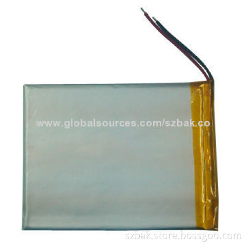 Rechargeable 3.7V 3,500mAh Li-poly Battery Cells and Packs Manufacture